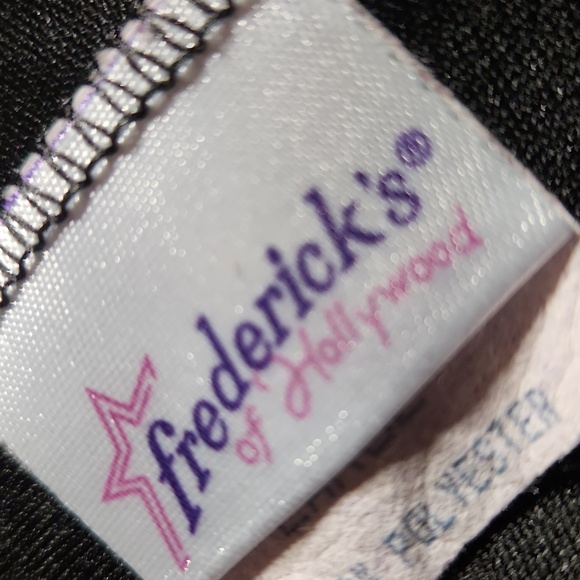 Frederick's of Hollywood crushed velvet leggings. - Picture 3 of 4